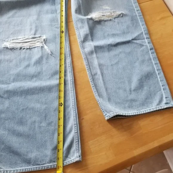 MOTHER High Rise Distressed Jeans - Picture 10 of 15